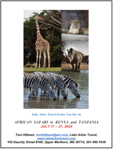 Lake Arbor Travel African Safari 2024